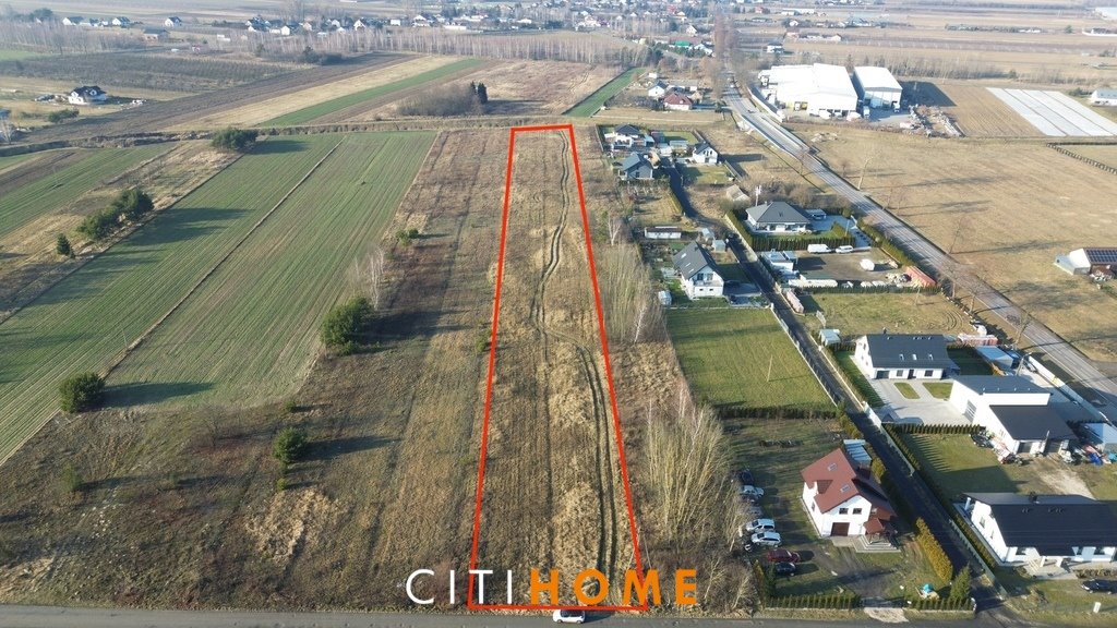 Działka 8600 m² pod dom jednorodzinny, asfaltowa droga Warszawice  8 600m2 Foto 1