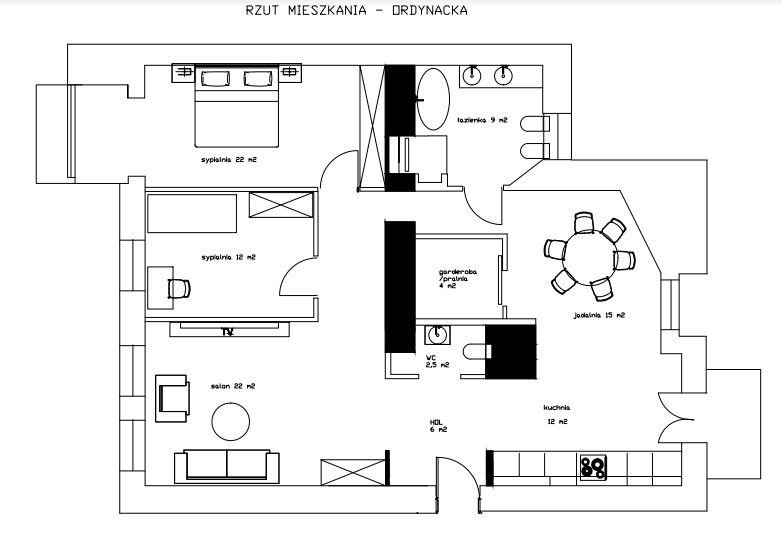 Mieszkanie trzypokojowe na wynajem Warszawa, Śródmieście, Ordynacka  110m2 Foto 7