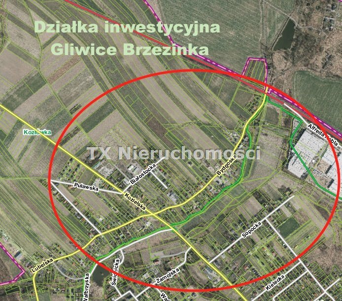 Działka inna na sprzedaż Gliwice, Brzezinka 7 180m2 Foto 1 Działka inna na sprzedaż Gliwice, Brzezinka 7 180m2 Foto 1