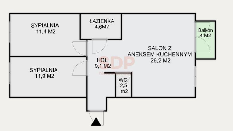 Mieszkanie trzypokojowe na sprzedaż Wrocław, Psie Pole, Psie Pole, Gorlicka  69m2 Foto 1