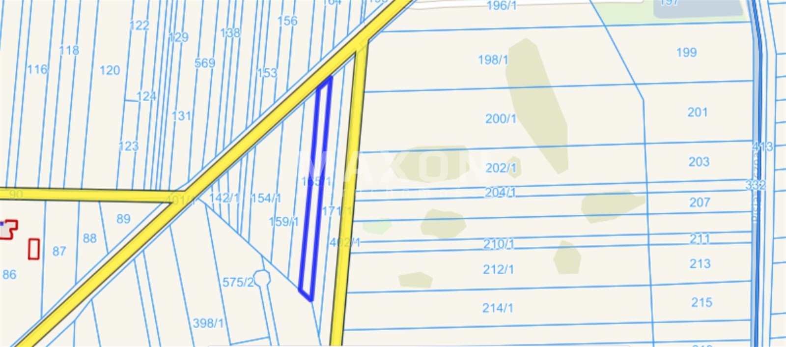 Działka rolna na sprzedaż Osiny  1 500m2 Foto 2