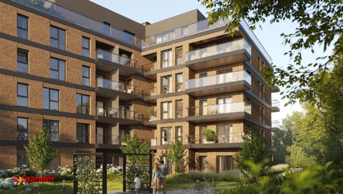 Na sprzedaż nowoczesne mieszkanie 33,52 m² z balkonem w Gdańsku Gdańsk, Śródmieście, Wiosny Ludów  34m2 Foto 1
