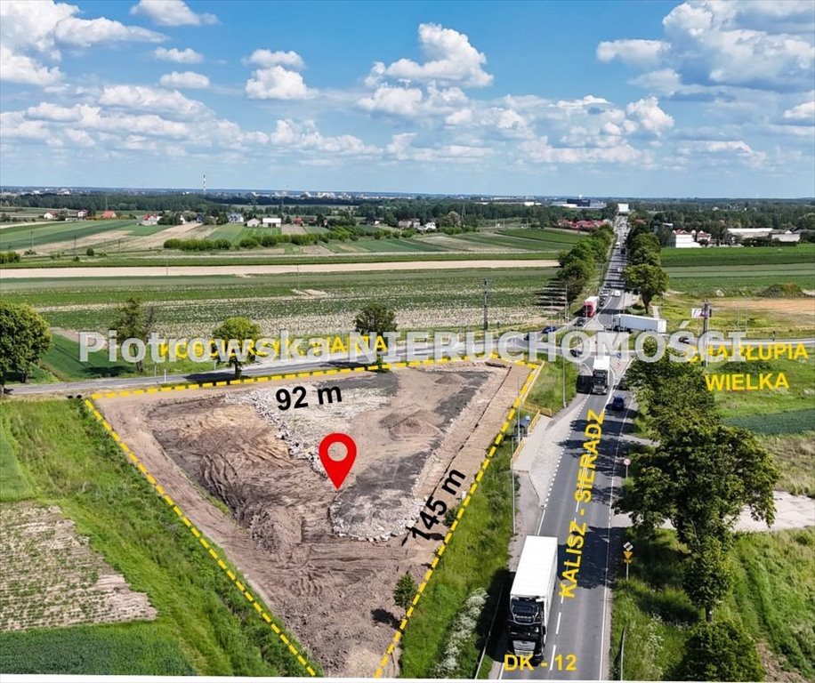 Teren inwestycyjny przy rondzie z ekspozycją i dużym ruchem Smardzew  5 800m2 Foto 1