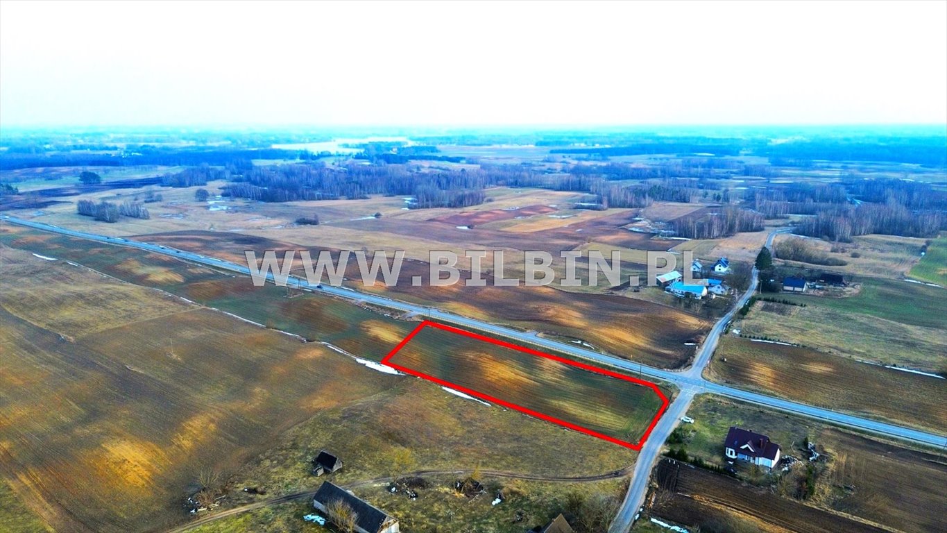 Duża działka z warunkami zabudowy i jeziorami w pobliżu Aleksandrowo  8 527m2 Foto 1