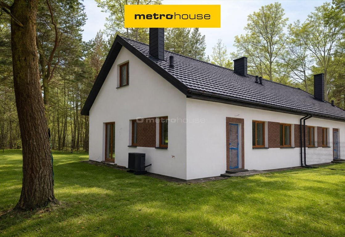 Dom bliźniak 81 m² z potencjałem, las, taras, garaż Wycinki Osowskie, Sosnowa  81m2 Foto 1