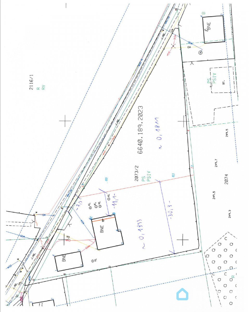 Działka 1800 m² w Zagórzu (asfaltowa droga, media) Zagórze, Posada  1 800m2 Foto 1