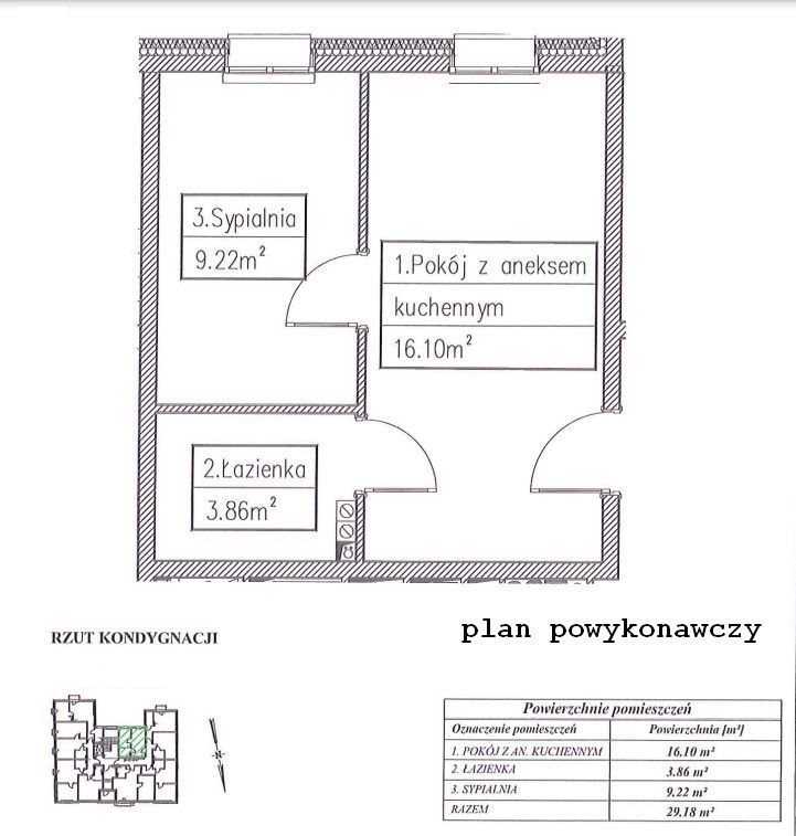 Mieszkanie dwupokojowe na sprzedaż Świnoujście, Nadmorska, Stefana Żeromskiego  29m2 Foto 3