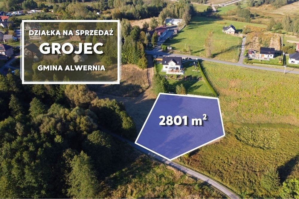 Działka 2801 m² w Grojcu - inwestycja i dom jednorodzinny Grojec, Bartosza Głowackiego  2 801m2 Foto 1