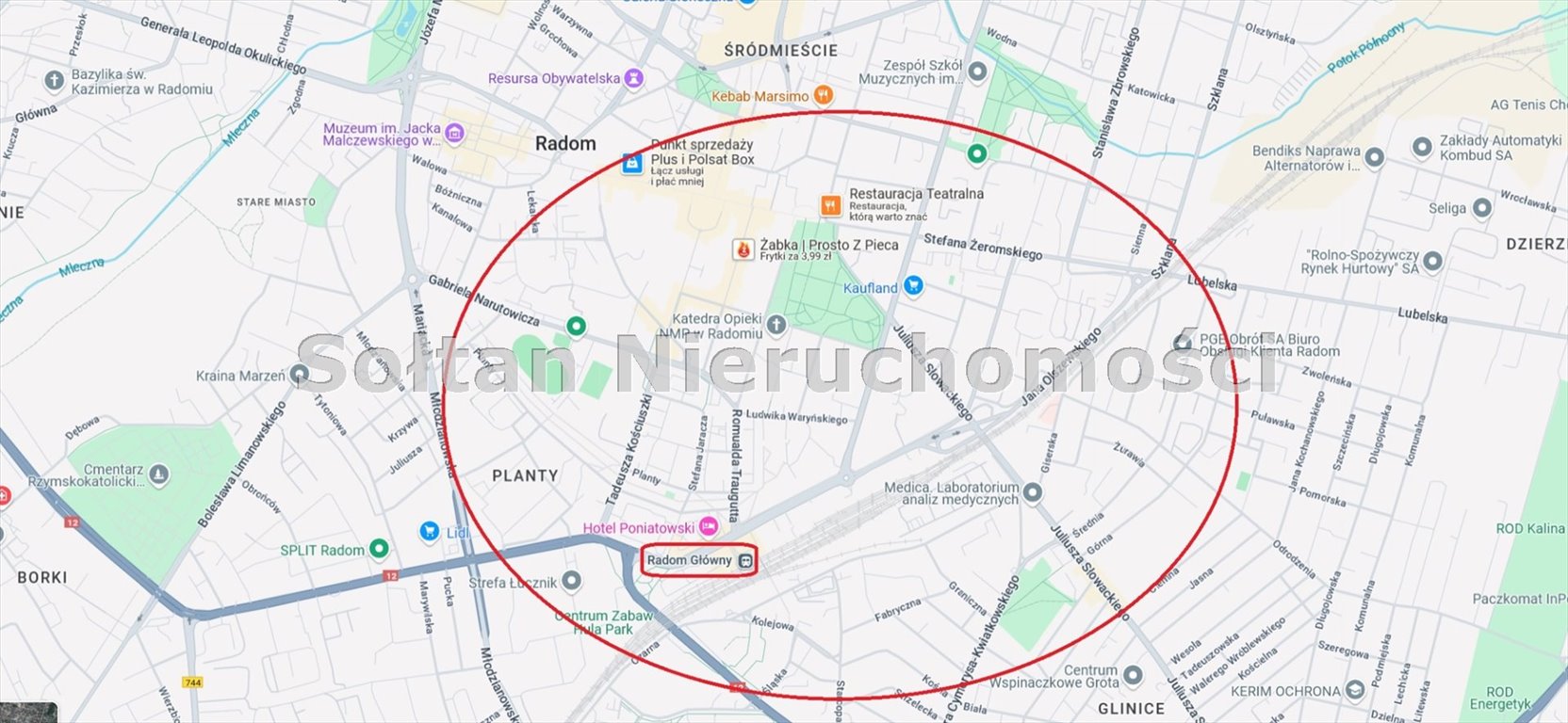 Lokal użytkowy na sprzedaż Radom, Śródmieście, Stanisława Moniuszki  763m2 Foto 1