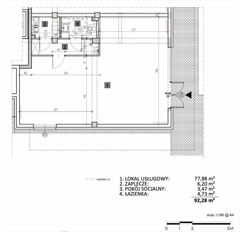 Lokal użytkowy na sprzedaż Świdnik  92m2 Foto 10