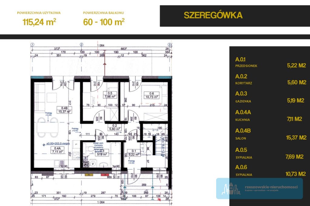 Dom na sprzedaż Rzeszów, Warszawska  115m2 Foto 2