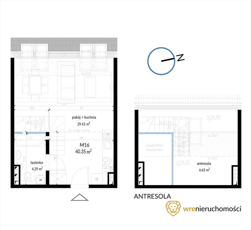 Mieszkanie dwupokojowe na sprzedaż Wrocław, Ołtaszyn, Brylantowa  40m2 Foto 2