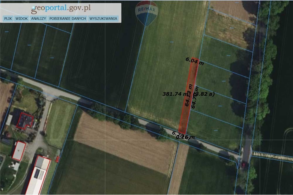 Działka budowlana na sprzedaż Dębowiec  1 025m2 Foto 20