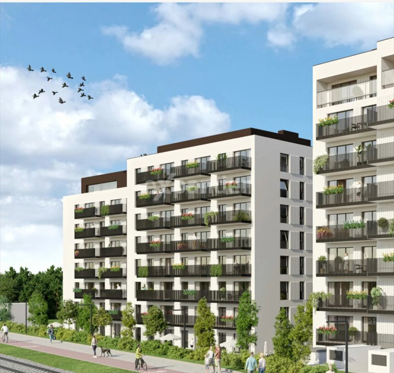 Przestronne 3-pokojowe mieszkanie z balkonem i panoramicznymi oknami Poznań, Żegrze  57m2 Foto 1