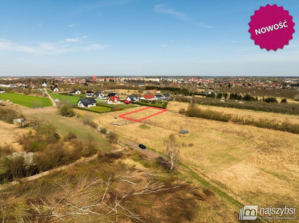 Działka rolna z możliwością zabudowy (870 m²) w Nowogardzie Nowogard, Obrzeża miasta  870m2 Foto 1