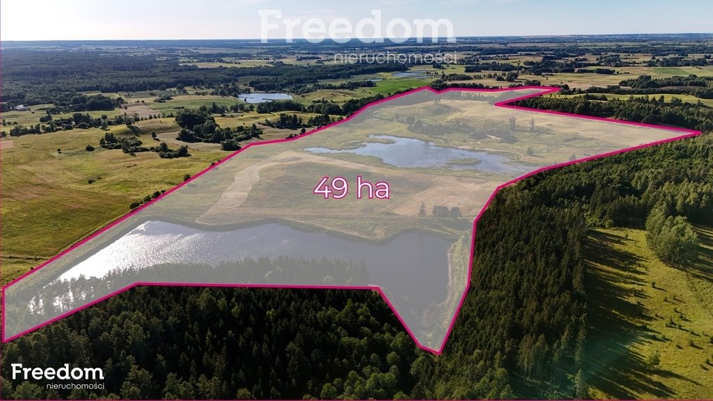 Działka siedliskowa na sprzedaż Banie Mazurskie  489 000m2 Foto 1