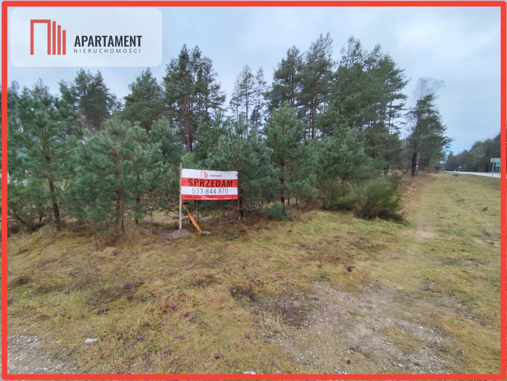 Działka 2500 m² pod zabudowę z mediami, inwestycja w Białym Borze Biały Bór  2 500m2 Foto 1