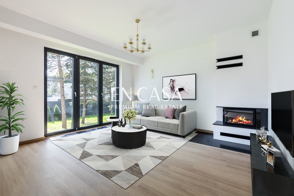 Nowy dom 250 m2 z ogrodem, 6 pokoi, garaż, Mokotów Warszawa, Mokotów  250m2 Foto 1