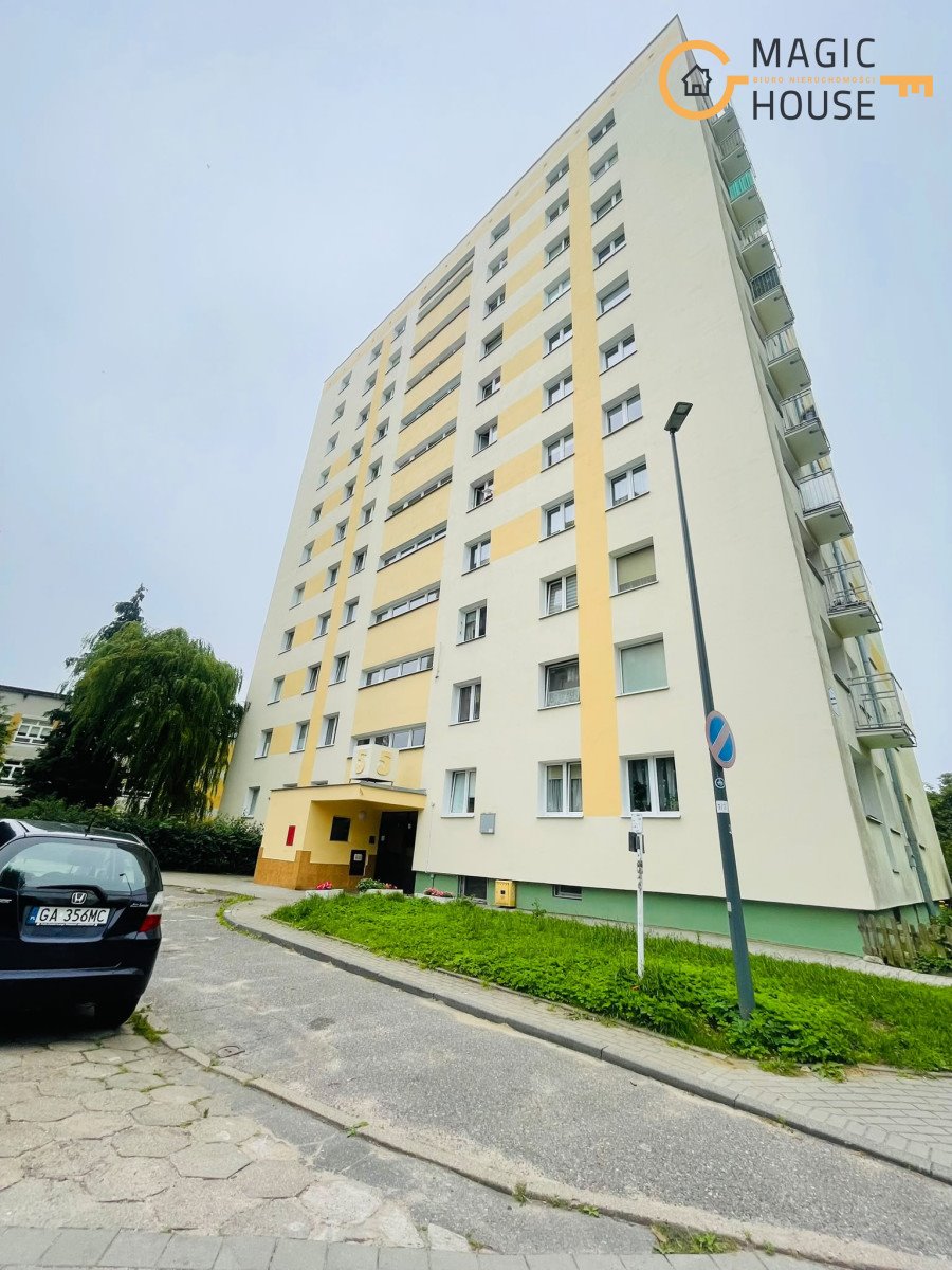 3-pokojowe mieszkanie do własnej aranżacji w Gdyni Witominie - polecam! Gdynia, Witomino, Polskiego Czerwonego Krzyża  56m2 Foto 1