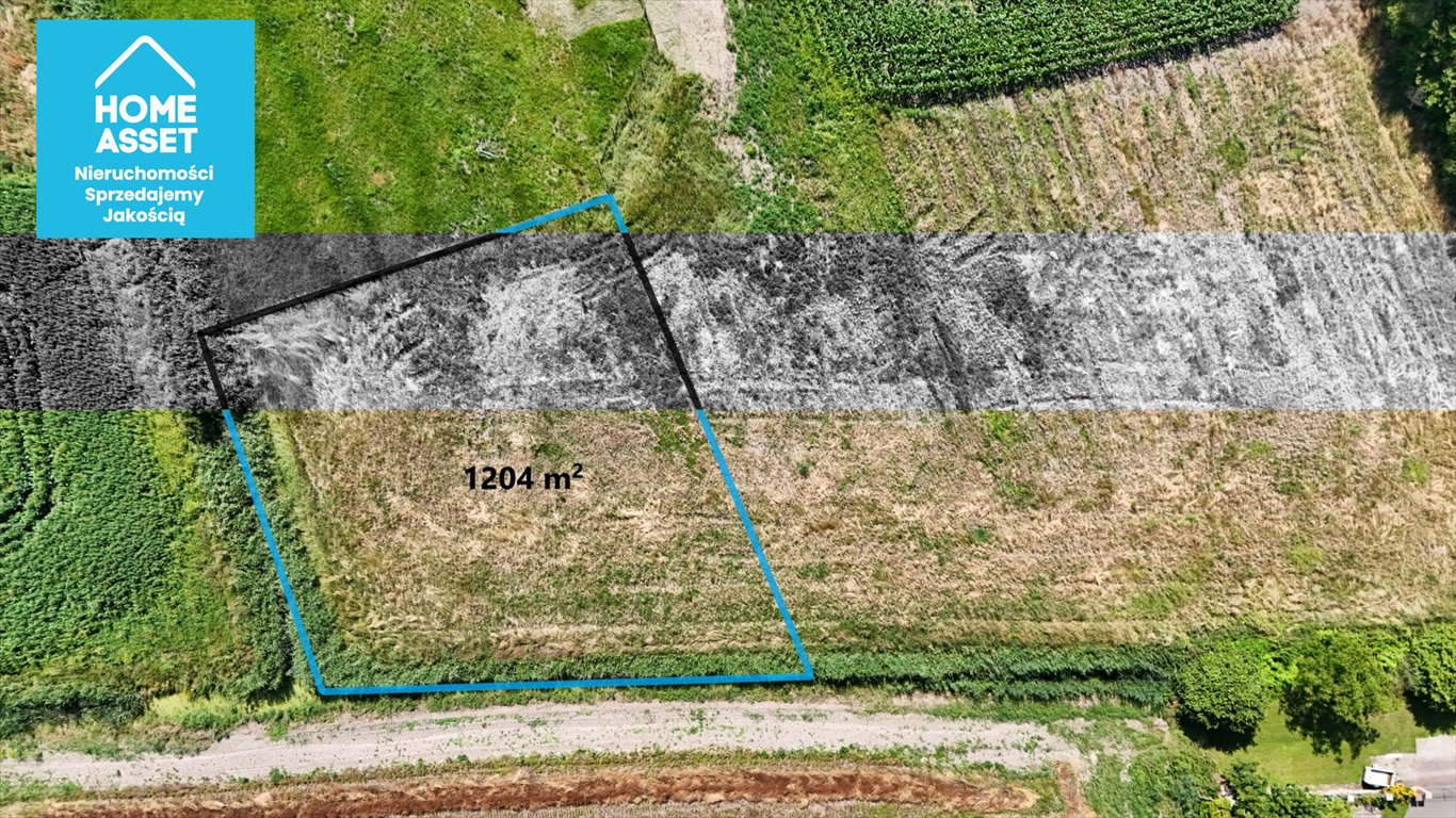 Do sprzedania działki pod domy jednorodzinne w Wiślinkiej Wiślinka, Sadowa  1 204m2 Foto 1