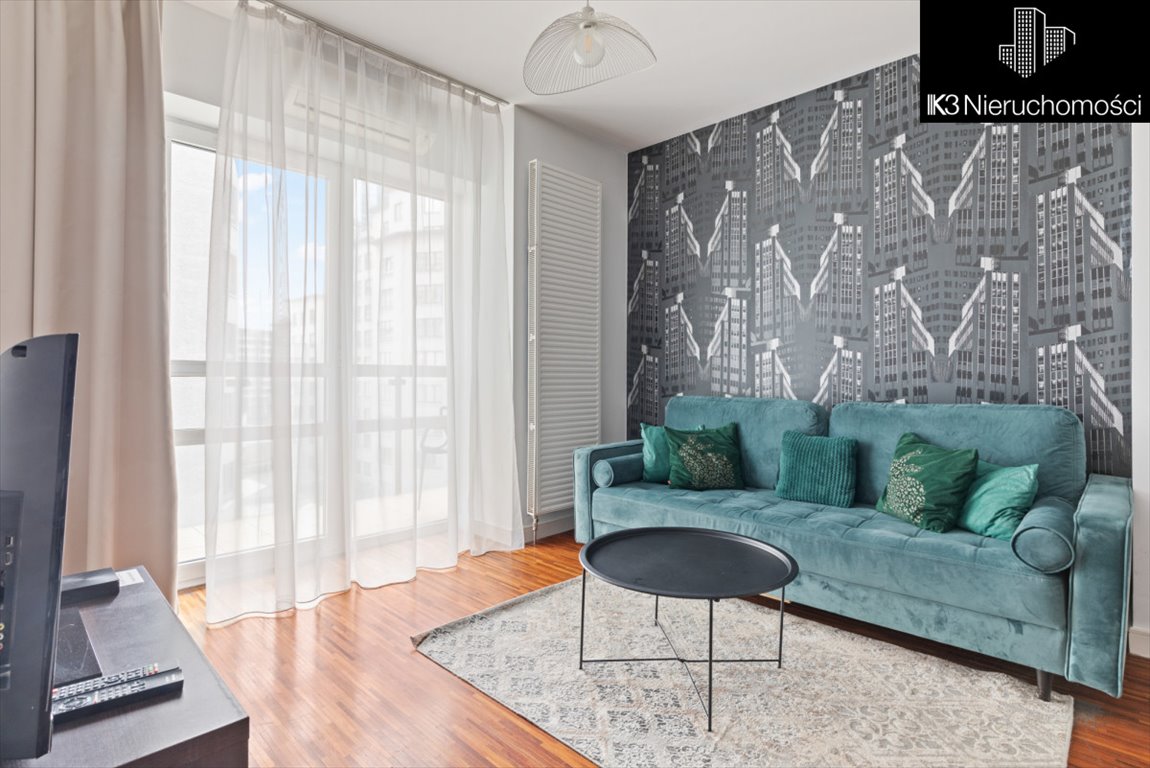 Nowoczesne 38 m2 z loggią w Platinum Towers Warszawa Warszawa, Wola, Grzybowska  38m2 Foto 1