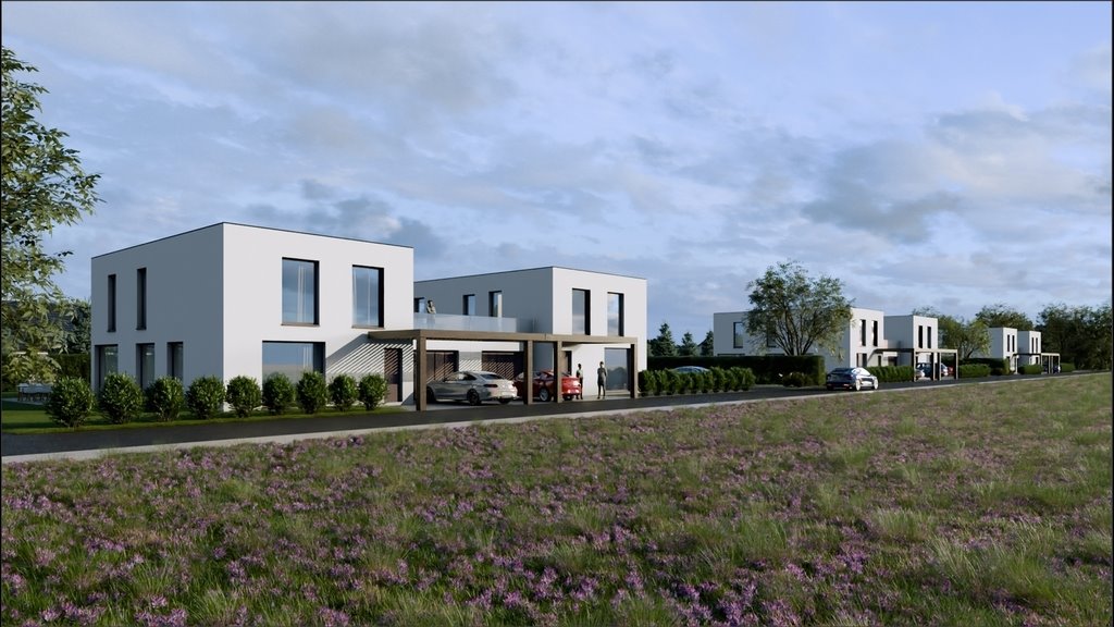 Nowoczesny dom 157m² z garażem i tarasem w Bałutach Łódź, Nowosolna, Nowosolna  157m2 Foto 1