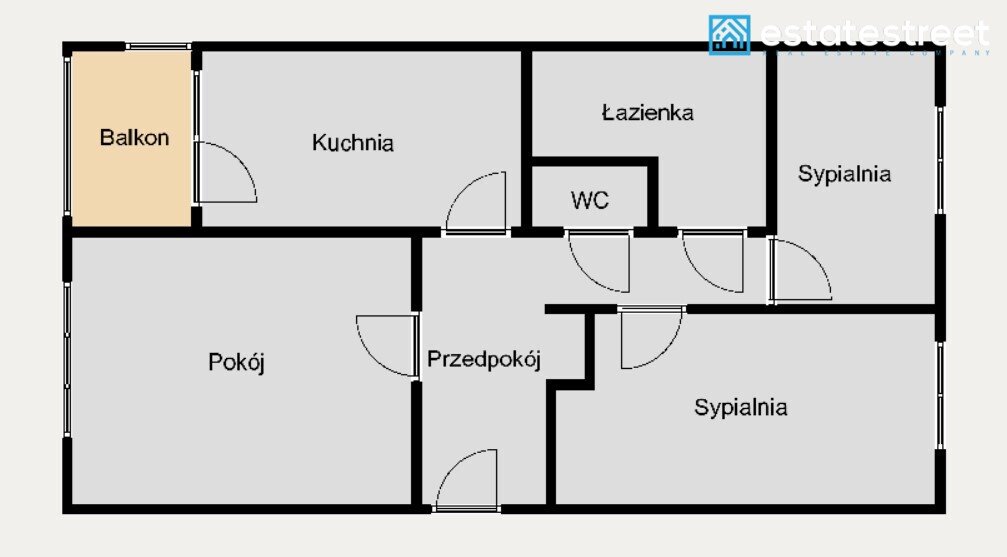 Mieszkanie trzypokojowe na wynajem Kraków, Krowodrza, Krowodrza, Kazimierza Wielkiego  64m2 Foto 14