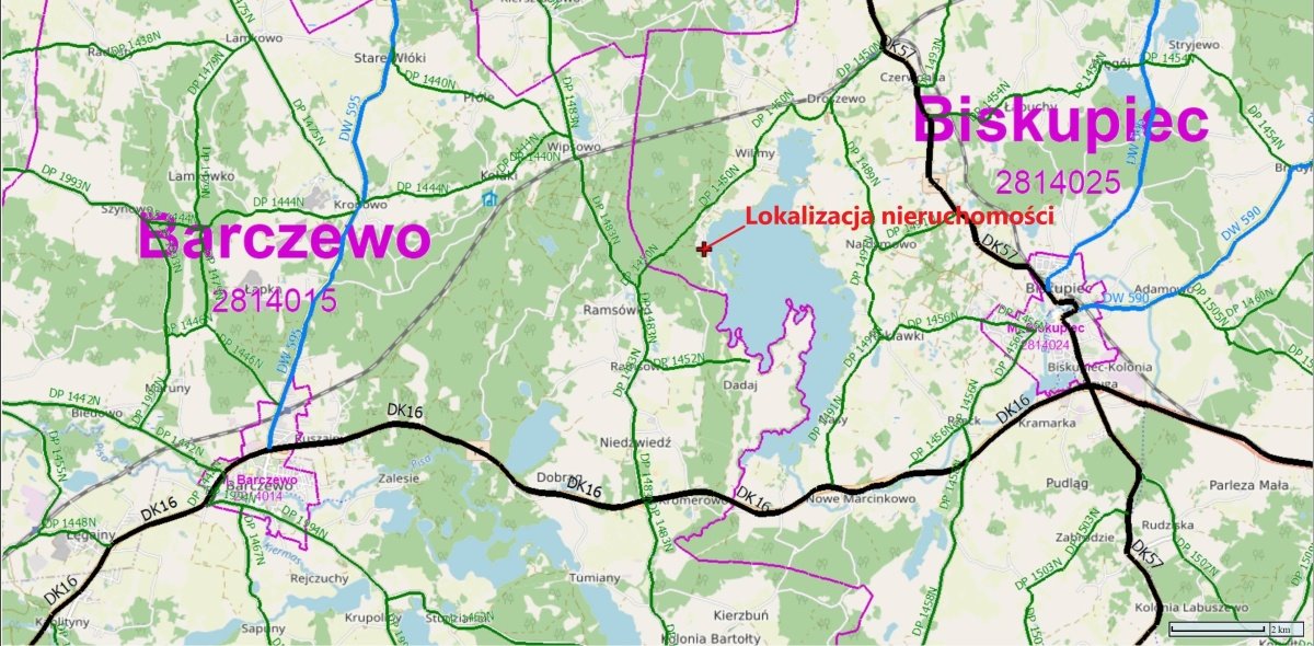 Lokal użytkowy na sprzedaż Biskupiec, Biskupiec, Wilimy  19 300m2 Foto 13