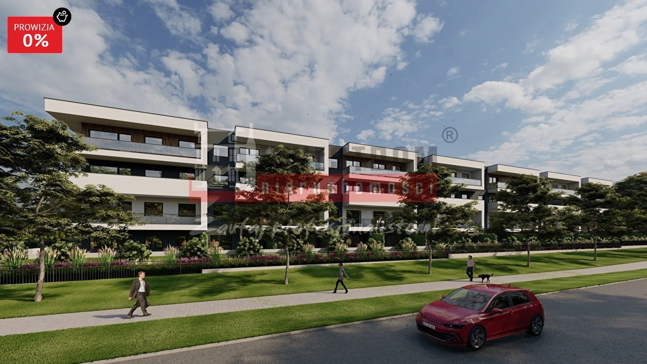 Nowoczesne 45,51 m² w stanie deweloperskim - balkon i miejsce Opole, Malinka  46m2 Foto 1