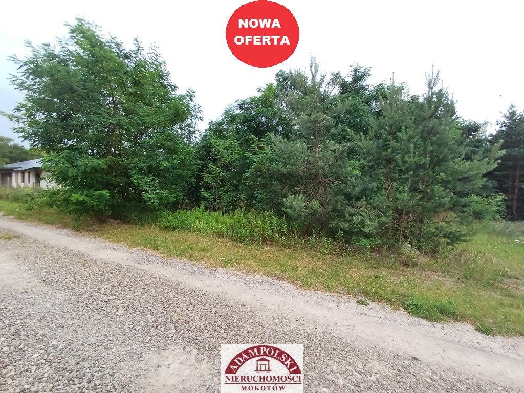 Działka budowlana w Wesołej – 1016 m², media, spokojna okolica Warszawa, Wesoła, Zielona  1 016m2 Foto 1