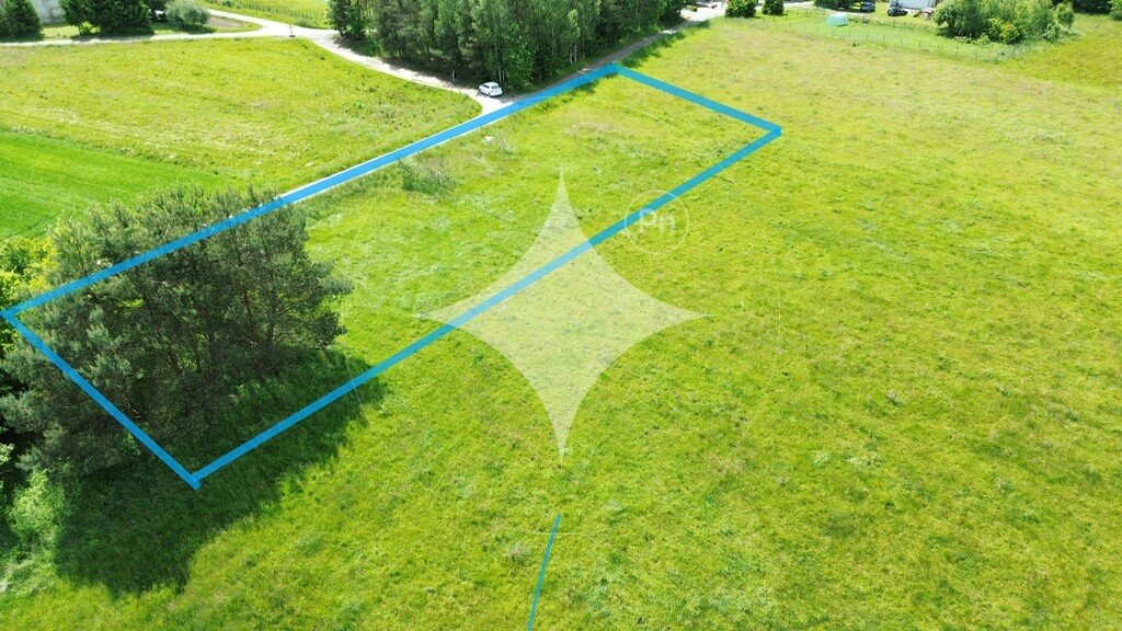 Działki budowlane 1507 m² w Gierałtowie – z mediami Gierałtów  1 507m2 Foto 1