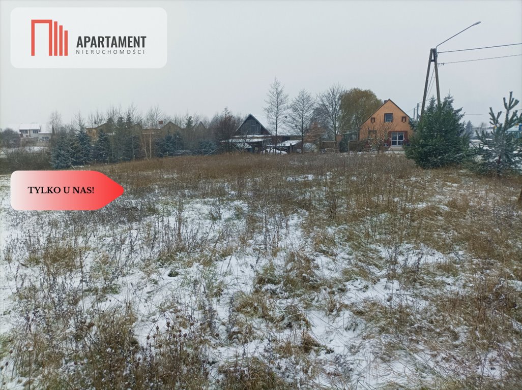 Działka inwestycyjna 2200 m² przy drodze wojewódzkiej - polecam! Bysław, Zbysława  2 200m2 Foto 1
