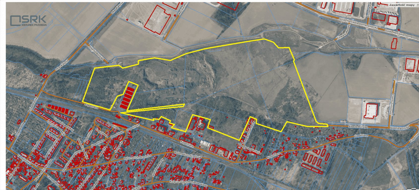 Działka inna na sprzedaż Zabrze, Mikulczyce, Kopalniana  447 409m2 Foto 1