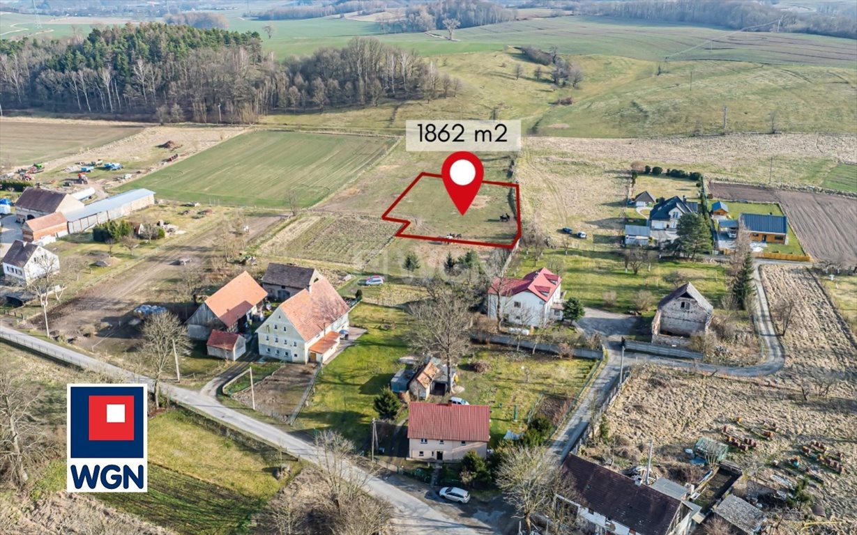 Działka budowlana na sprzedaż Płóczki Dolne, Centrum  1 862m2 Foto 1