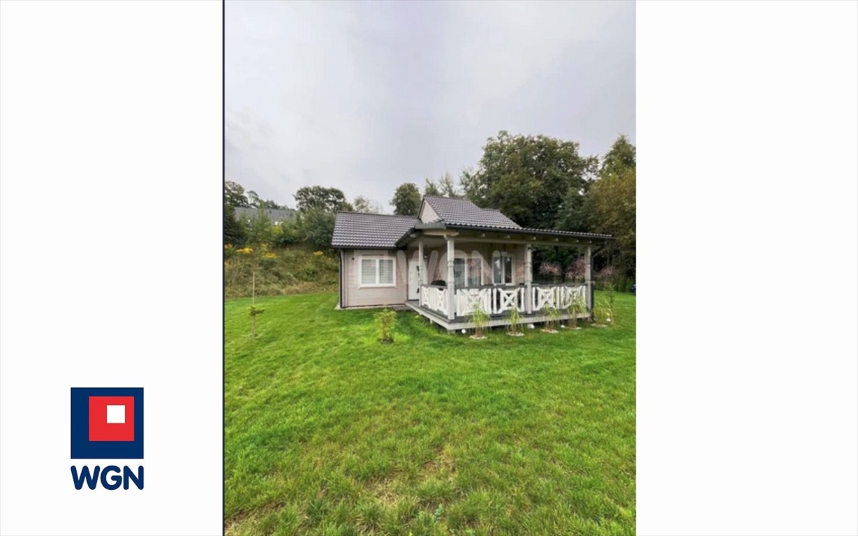 Urokliwy dom drewniany 61 m2 z dużą działką w Pierkunowie Pierkunowo, Pierkunowo  61m2 Foto 1