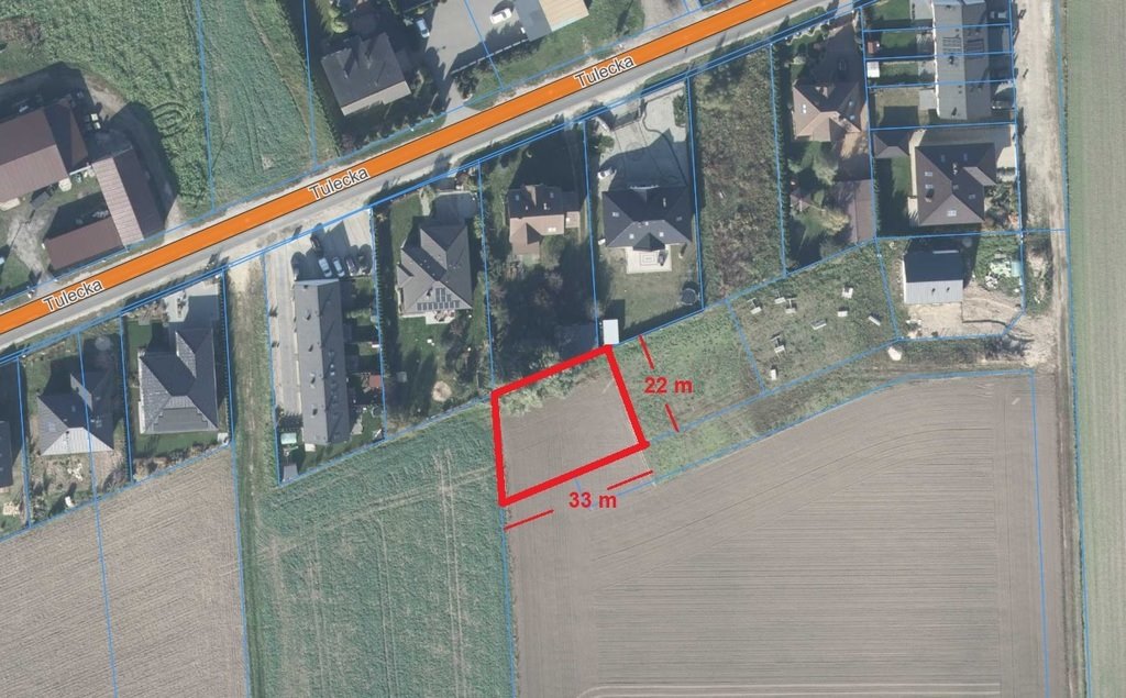 Działka budowlana na sprzedaż Gowarzewo, Tulecka  652m2 Foto 1