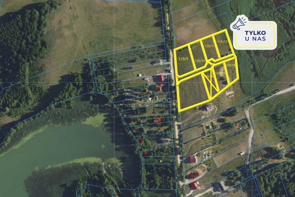 Działka budowlana na sprzedaż Płociczno  1 261m2 Foto 1