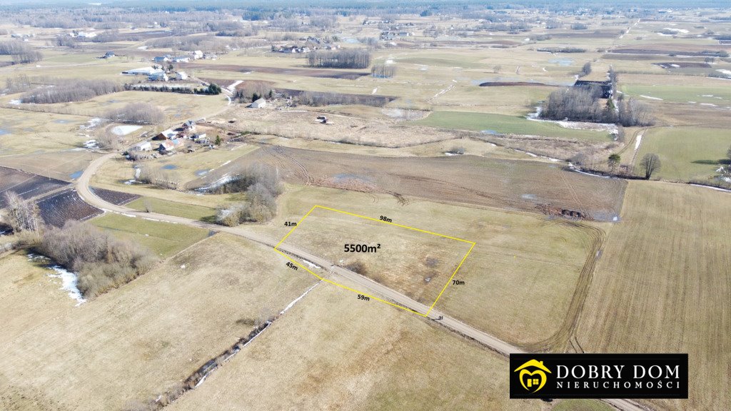 Polecam działkę inwestycyjną 5500 m² nad Rospudą z potencjałem! Sokolne  5 500m2 Foto 1