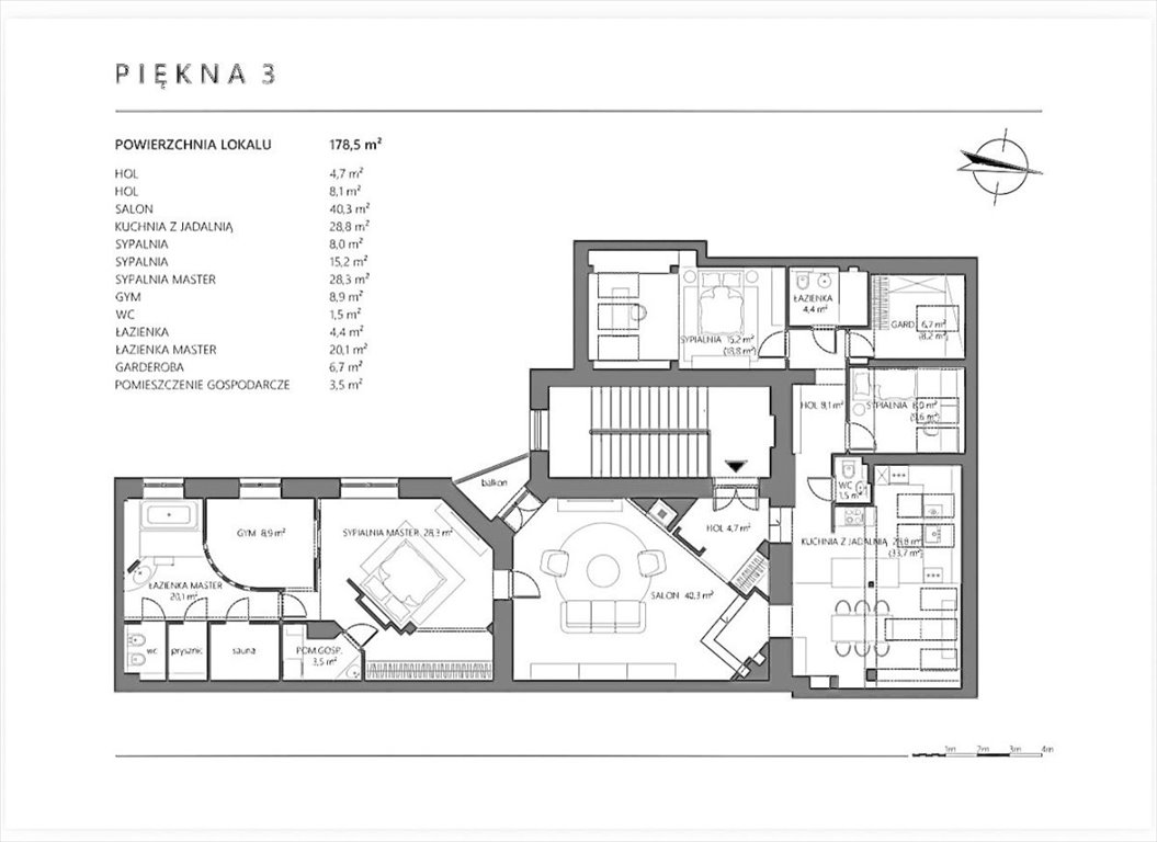 Sprzedam przestronne 179 m² apartament w przedwojennej kamienicy: Warszawa Śródmieście Latawiec: Piękna