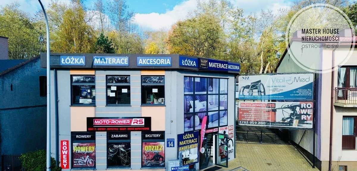 Na sprzedaż obiekt usługowy 755 m² z 4 lokalami, ul. Sienkiewicza Ostrowiec Świętokrzyski, Henryka Sienkiewicza 14  755m2 Foto 1