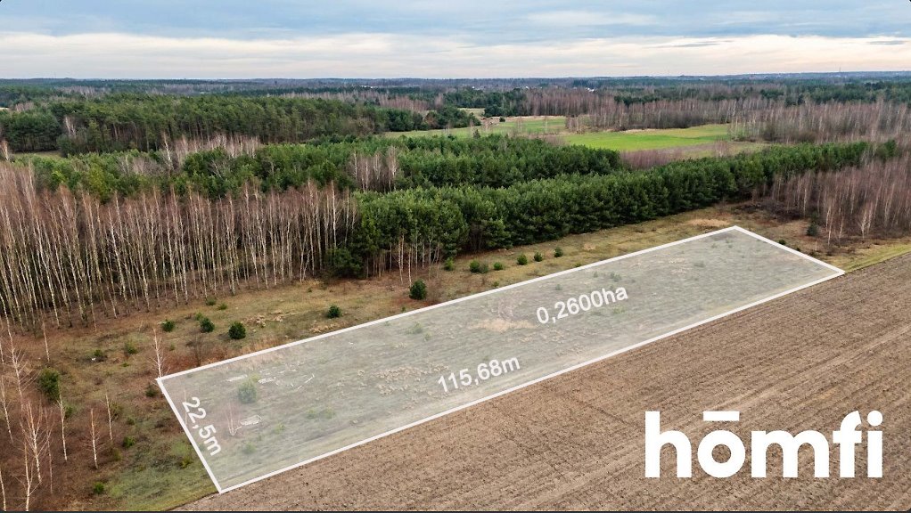 Działka 2600 m² z mediami - spokojna okolica Radomia Radom, Nowa Wola Gołębiowska, Nowa Wola Gołębiowska  2 600m2 Foto 1