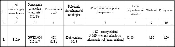 Działka rolna pod dzierżawę Dobiegniew 428m2 Foto 1 Działka rolna pod dzierżawę Dobiegniew 428m2 Foto 1