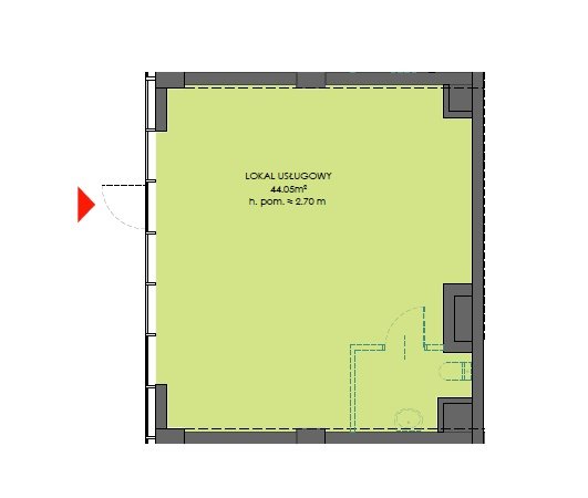 Lokal użytkowy na sprzedaż Wrocław, Śródmieście, Księcia Witolda e  44m2 Foto 1
