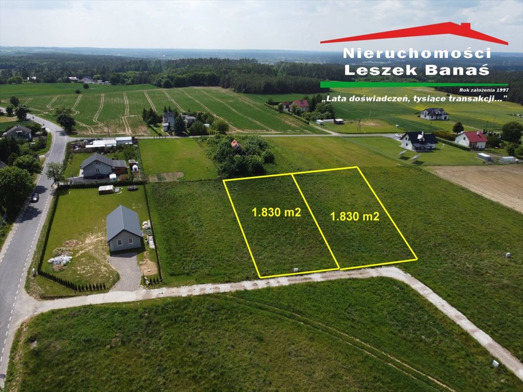 Działka budowlana na sprzedaż Pokrzywno  1 830m2 Foto 1