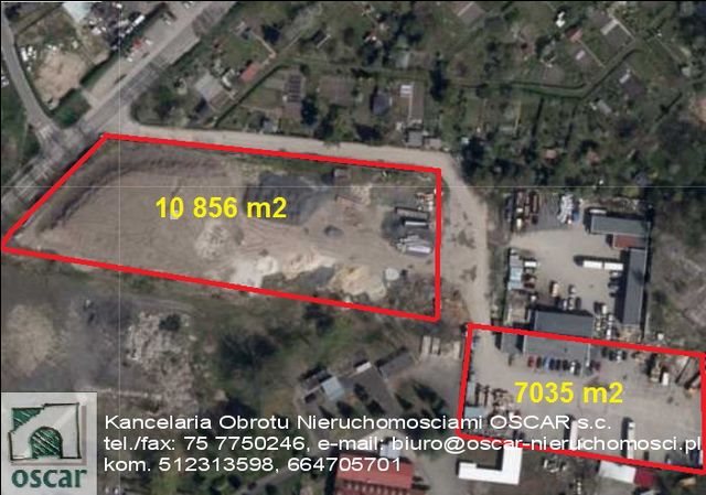 Polecam działkę z biurem i magazynami 17 891 m² w Zgorzelcu Zgorzelec  17 891m2 Foto 1