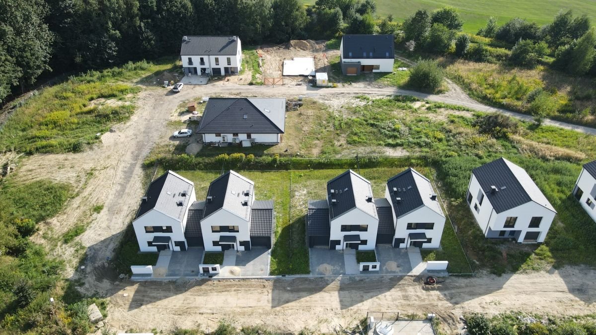 Nowoczesny dom bliźniaczy 135m2, garaż, taras, wysoki standard Siemianowice Śląskie, Krokusowa  136m2 Foto 1