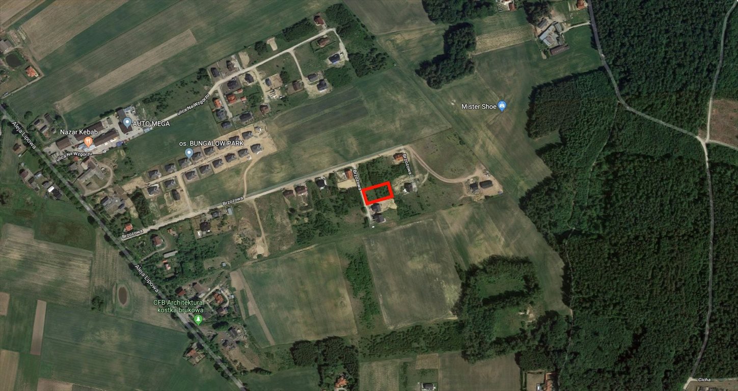 Działka budowlana na sprzedaż Leźno, Brzozowa 1 004m2 Foto 1 Działka budowlana na sprzedaż Leźno, Brzozowa 1 004m2 Foto 1