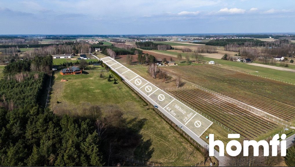 Sprzedam działkę 983 m² pod dom w Ludwikowie z mediami Ludwików  983m2 Foto 1