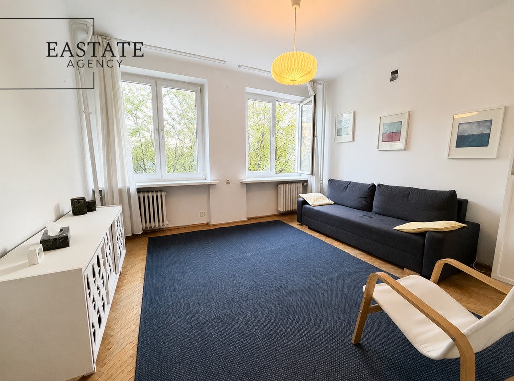 Na wynajem przestronne 35 m² mieszkanie z widokiem na kasztanowce Warszawa, Śródmieście, Śródmieście Południowe, Aleja Wyzwolenia  35m2 Foto 1