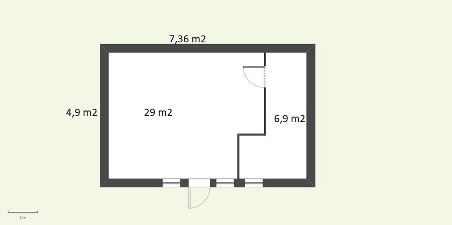 Lokal użytkowy na wynajem Szczecin, Gumieńce 36m2 Foto 1 Lokal użytkowy na wynajem Szczecin, Gumieńce 36m2 Foto 1